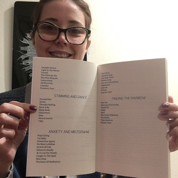 Book of poetry topic: Autism and self acceptance personalized signed copy - Picture 4 of 7